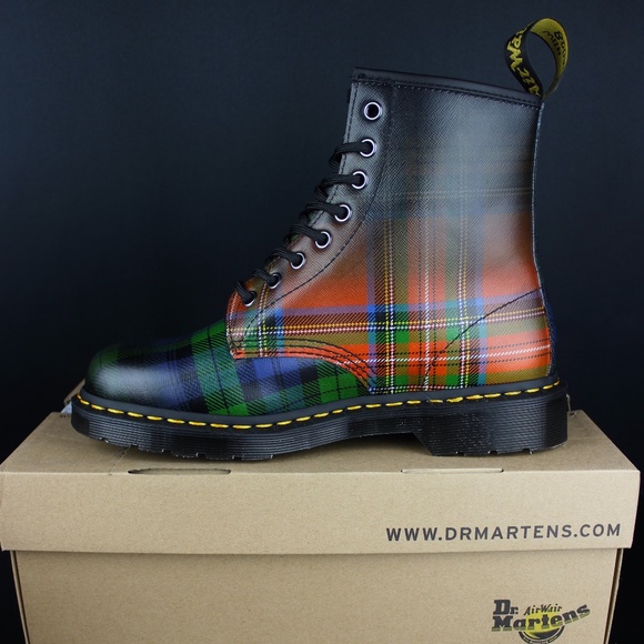 Dr. Martens Shoes - DR MARTENS Royal Blackwatch Stewart Print 1460